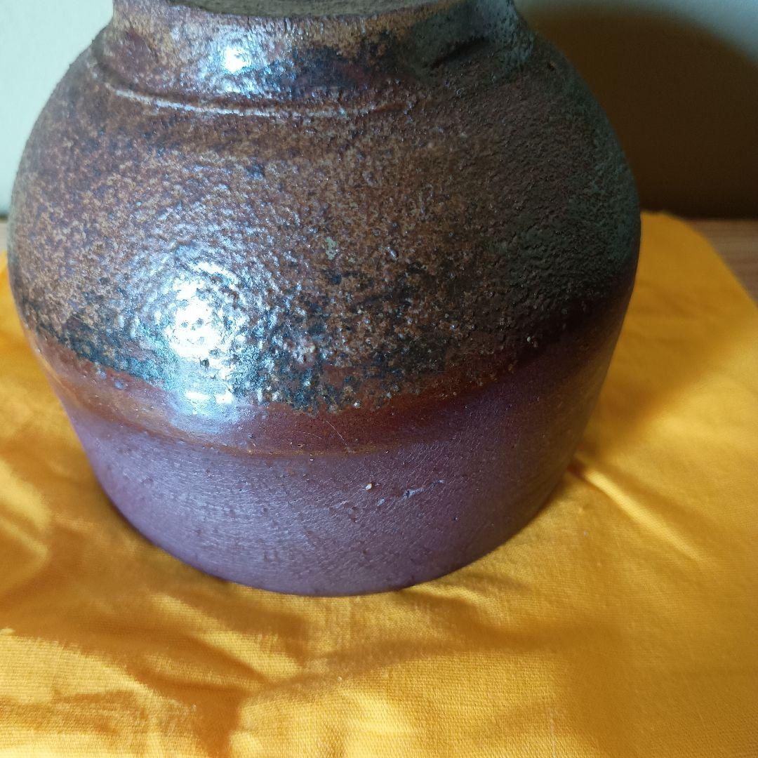 人間国宝 藤原雄 作 備前 茶碗 共箱 共布 栞 最上位作 - メルカリ