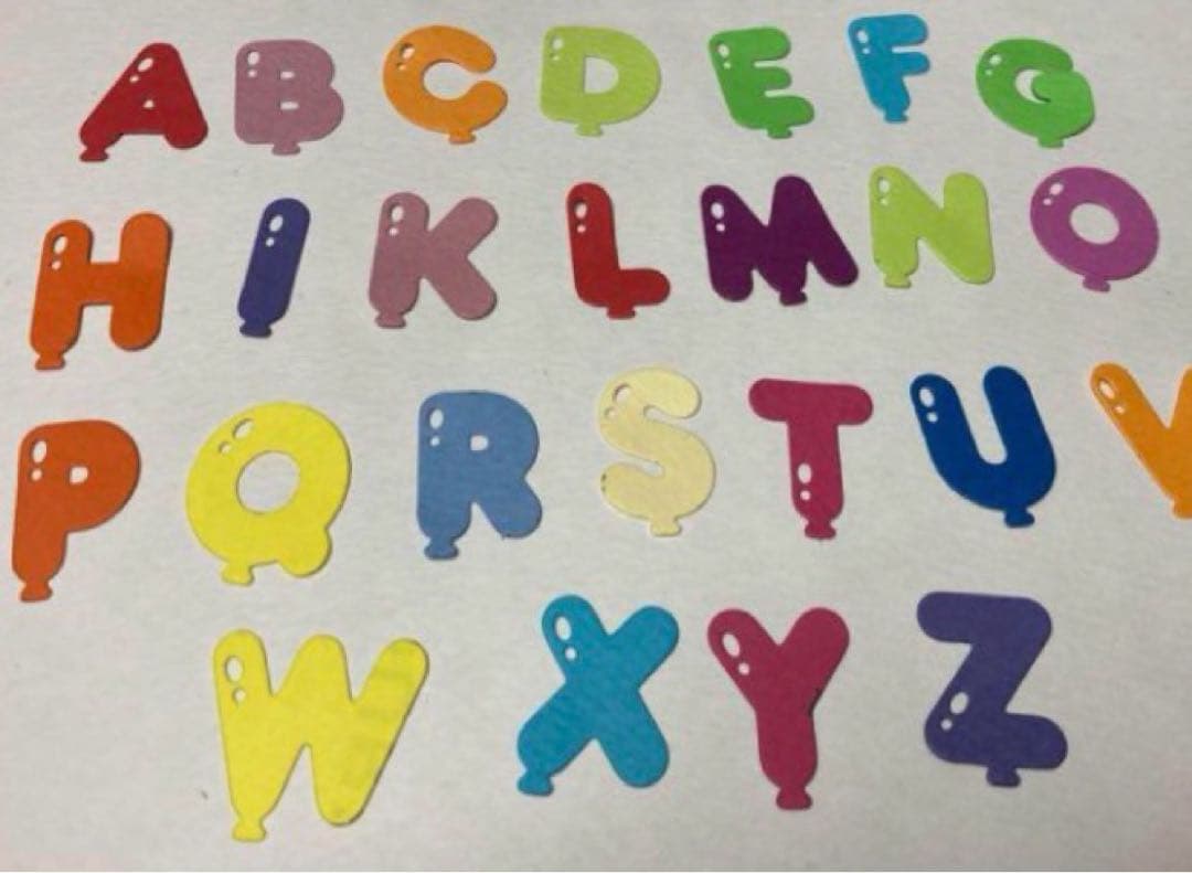 アルバム飾り アルファベット オーダー受付中（＾∇＾） - メルカリ