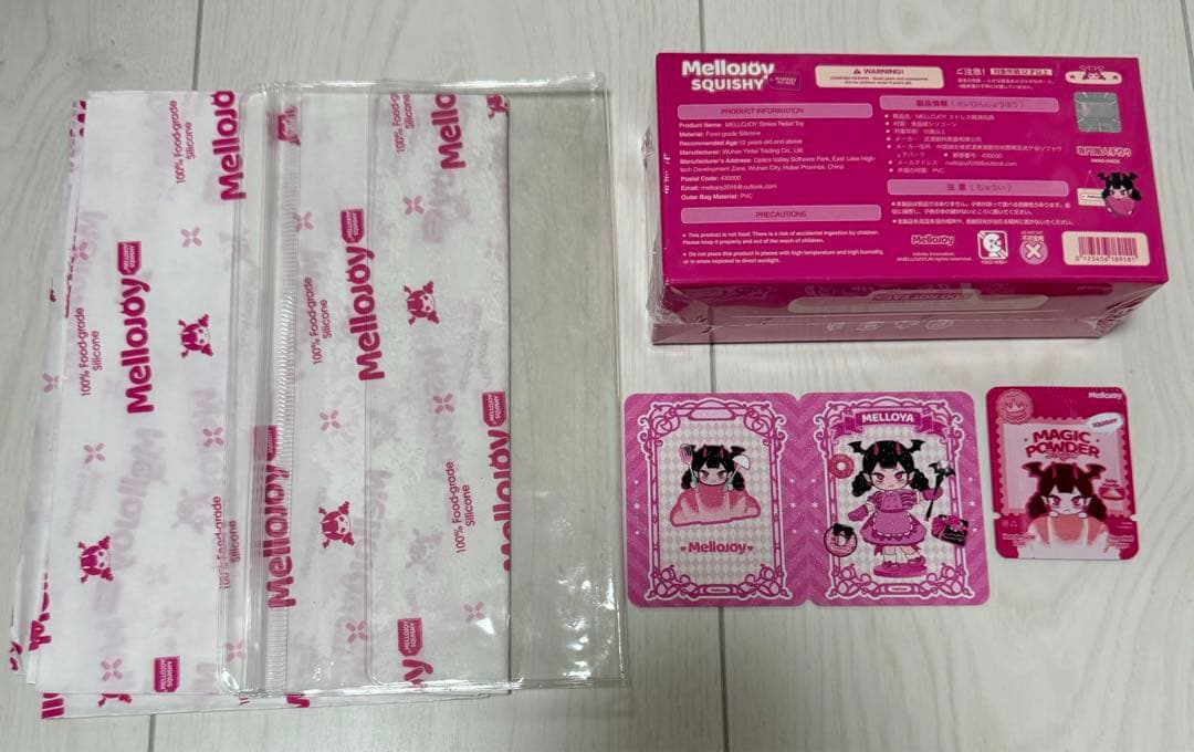 mellojoy＊スクイーズ＊伸びるチーズ(限定品)付属おまけ付き