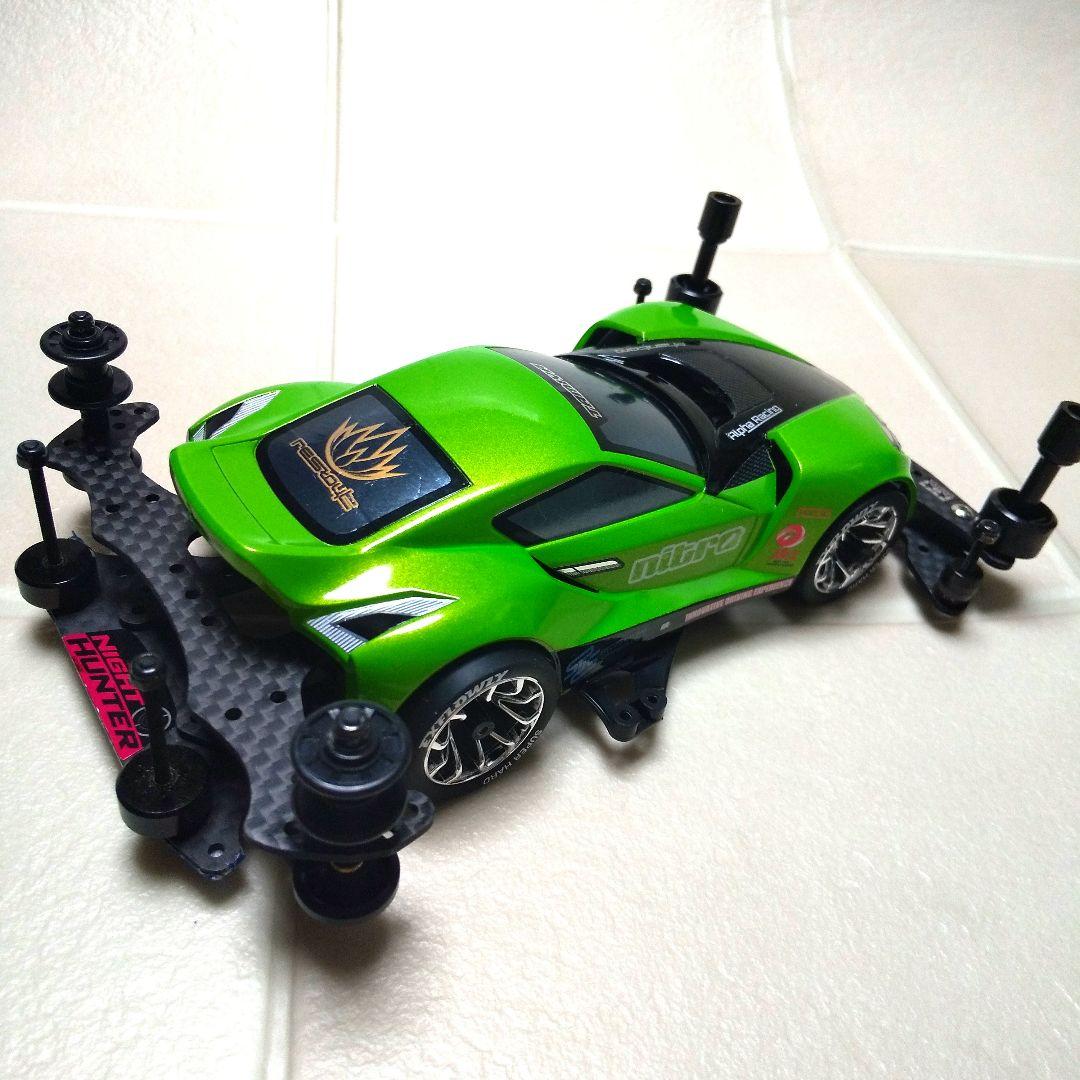 ミニ四駆 ナイトハンターFM-A 塗装済み 完成品 - メルカリ