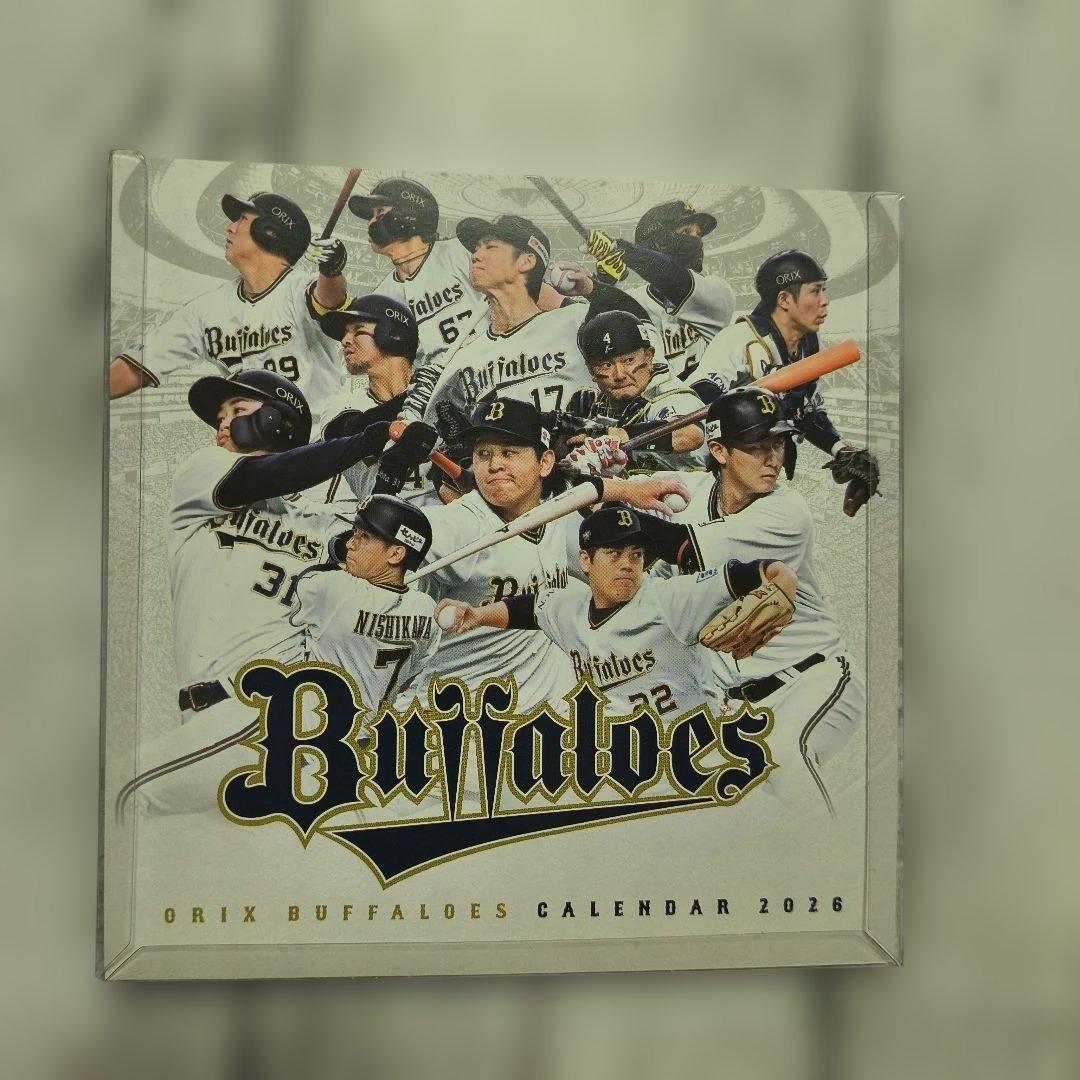 オリックス・バファローズ 卓上カレンダー 2026 - メルカリ