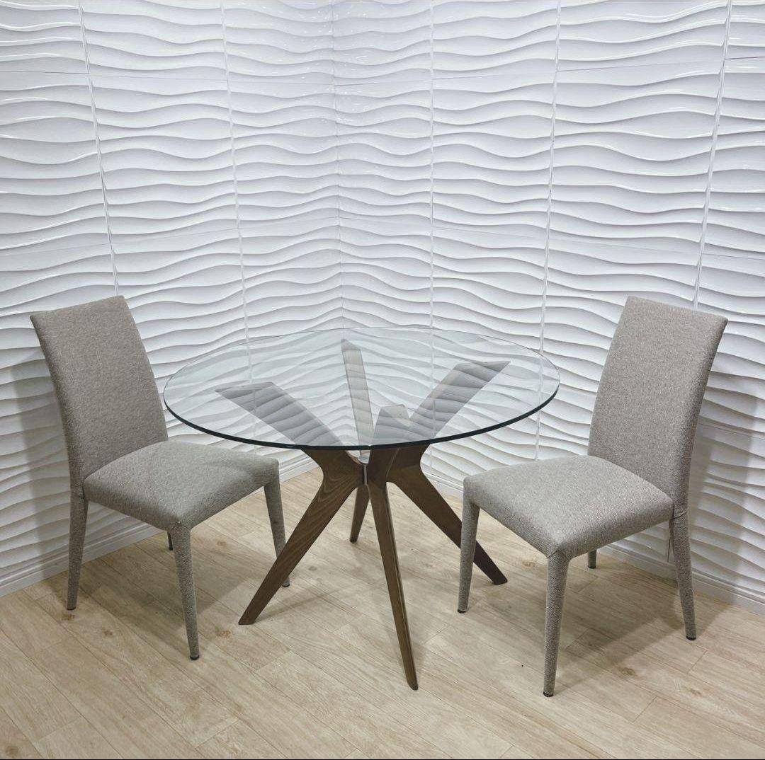 ◇総額37万◇カリガラス◇テーブル＆チェア2脚セット◇大阪兵庫京都奈良滋賀和歌山