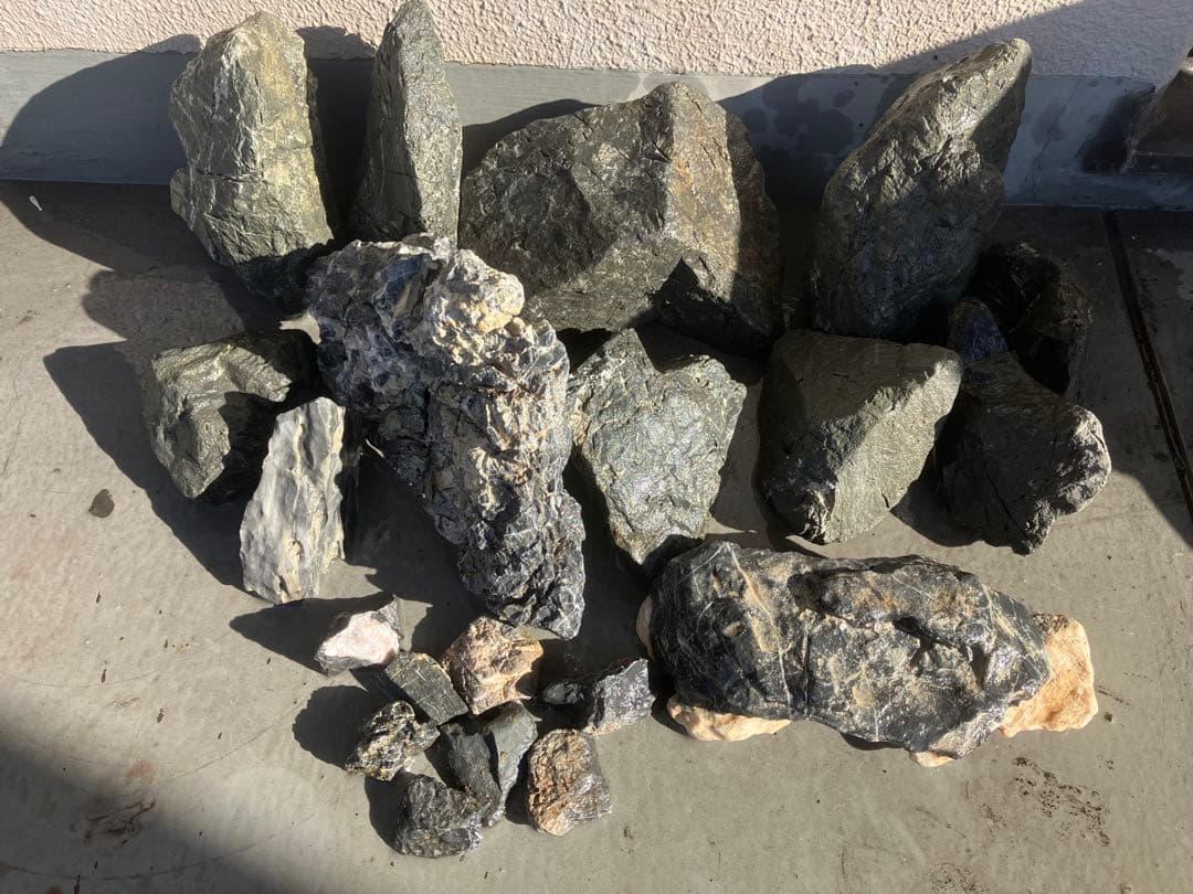 最終販売】青龍石✿万天石☆酸処理済み｜豪華20点