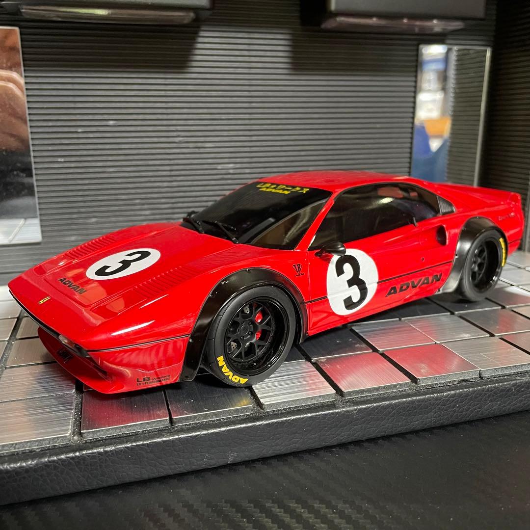 未展示品 GTスピリット1/18 LBワークス　フェラーリ308GTB