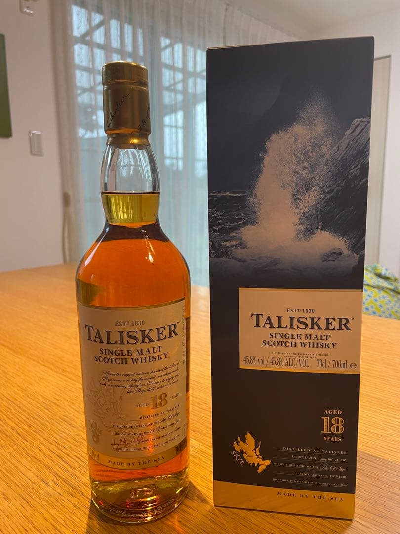 タリスカー18年 旧ラベル タリスカー 18年 旧ボトル オンライン