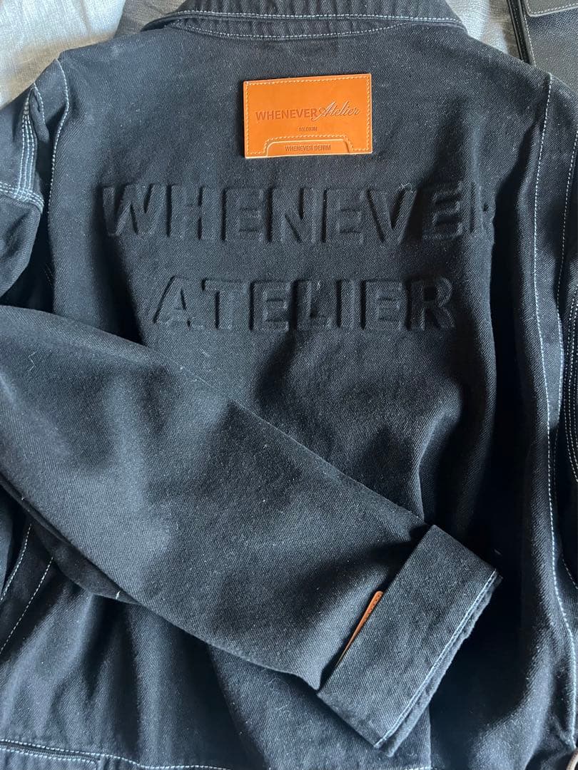 WHENEVER ATELIER ブラックジャケットセット