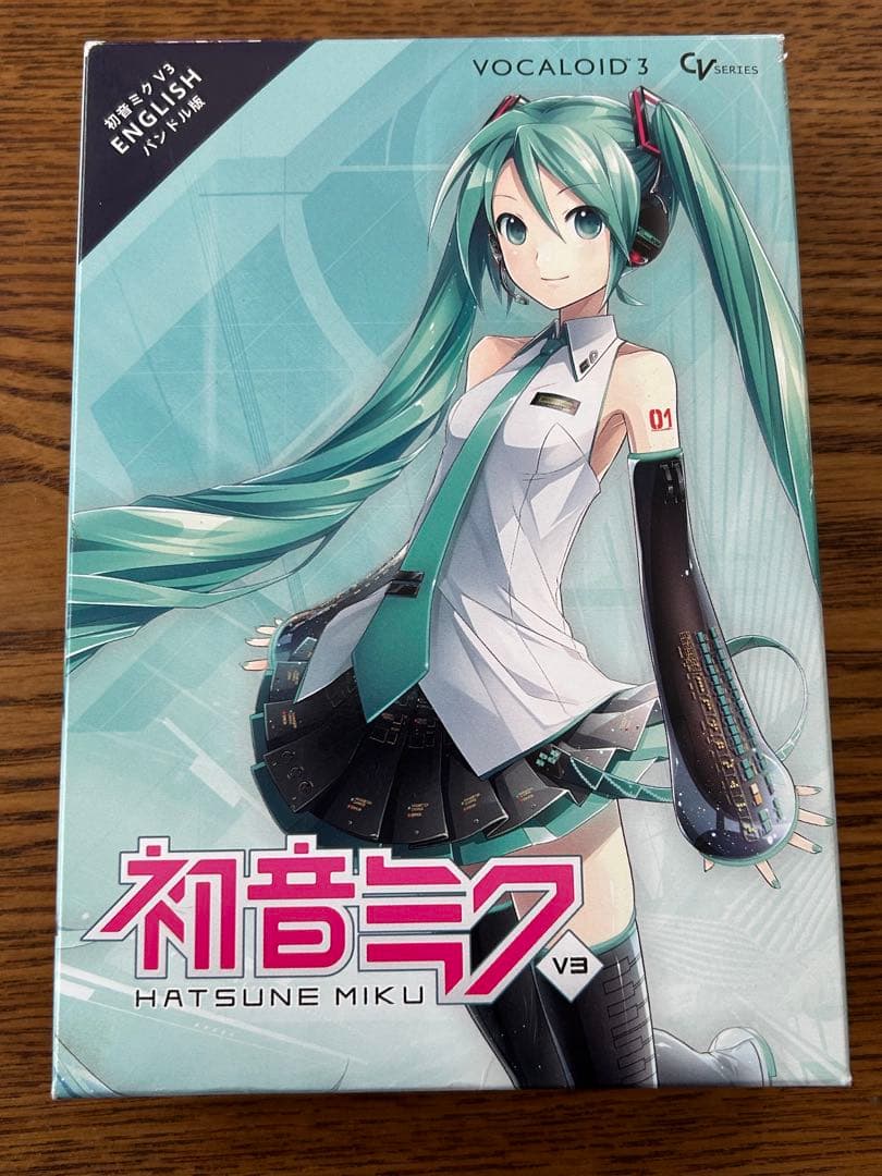 初音ミク V3 VOCALOID 3 ボーカロイド ENGLISH バンドル版