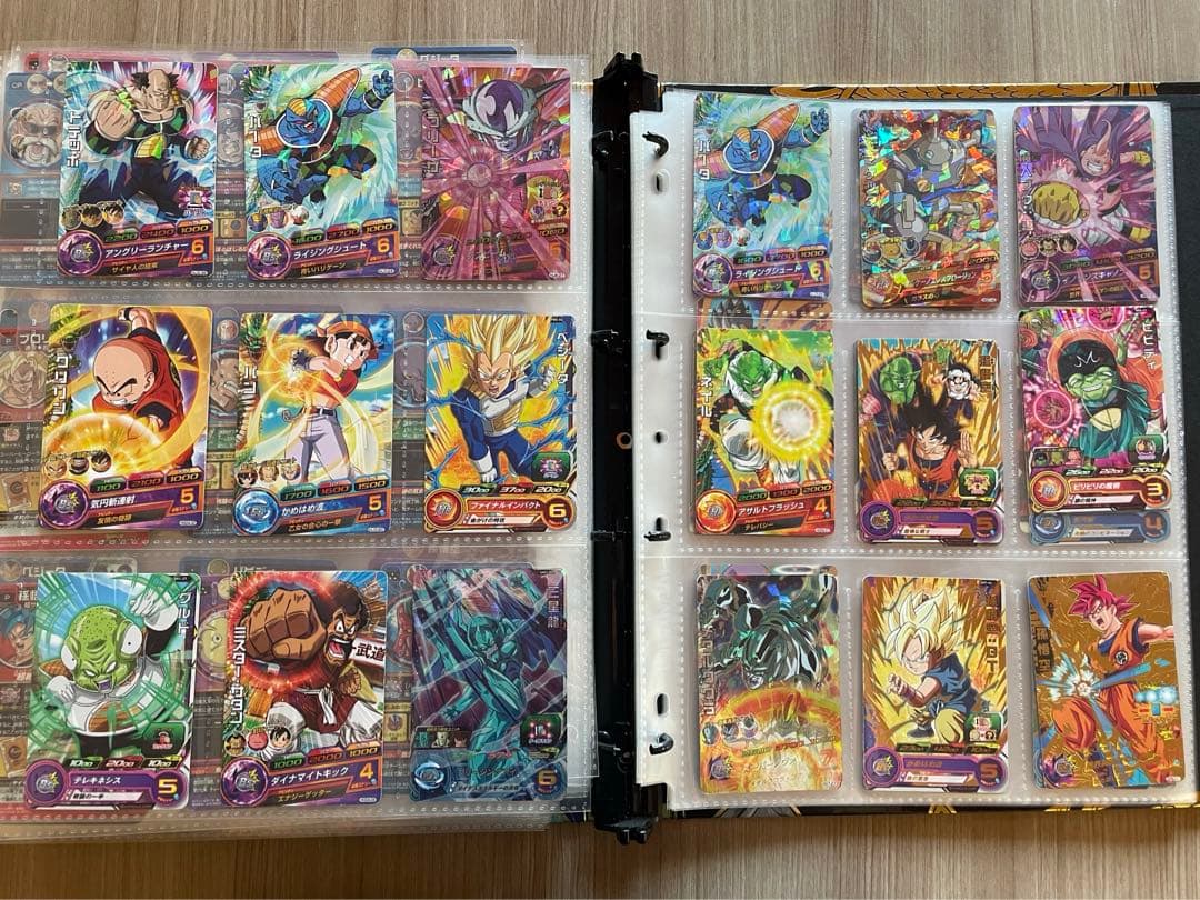 ドラゴンボールヒーローズカード312枚まとめ売り バインダーファイルおまけ付