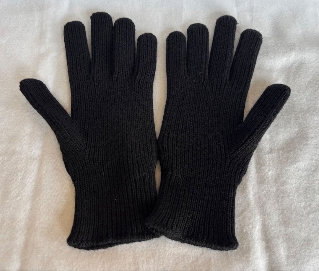 新品•未使用〕MONCLER ブラック 手袋 Lサイズ - メルカリ