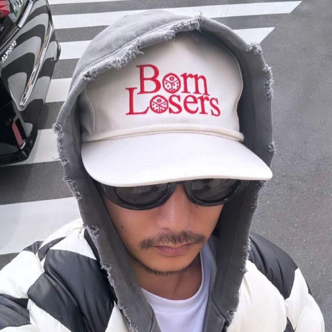 山田蓮TATTOO STUDIO YAMADA Born Losers キャップ