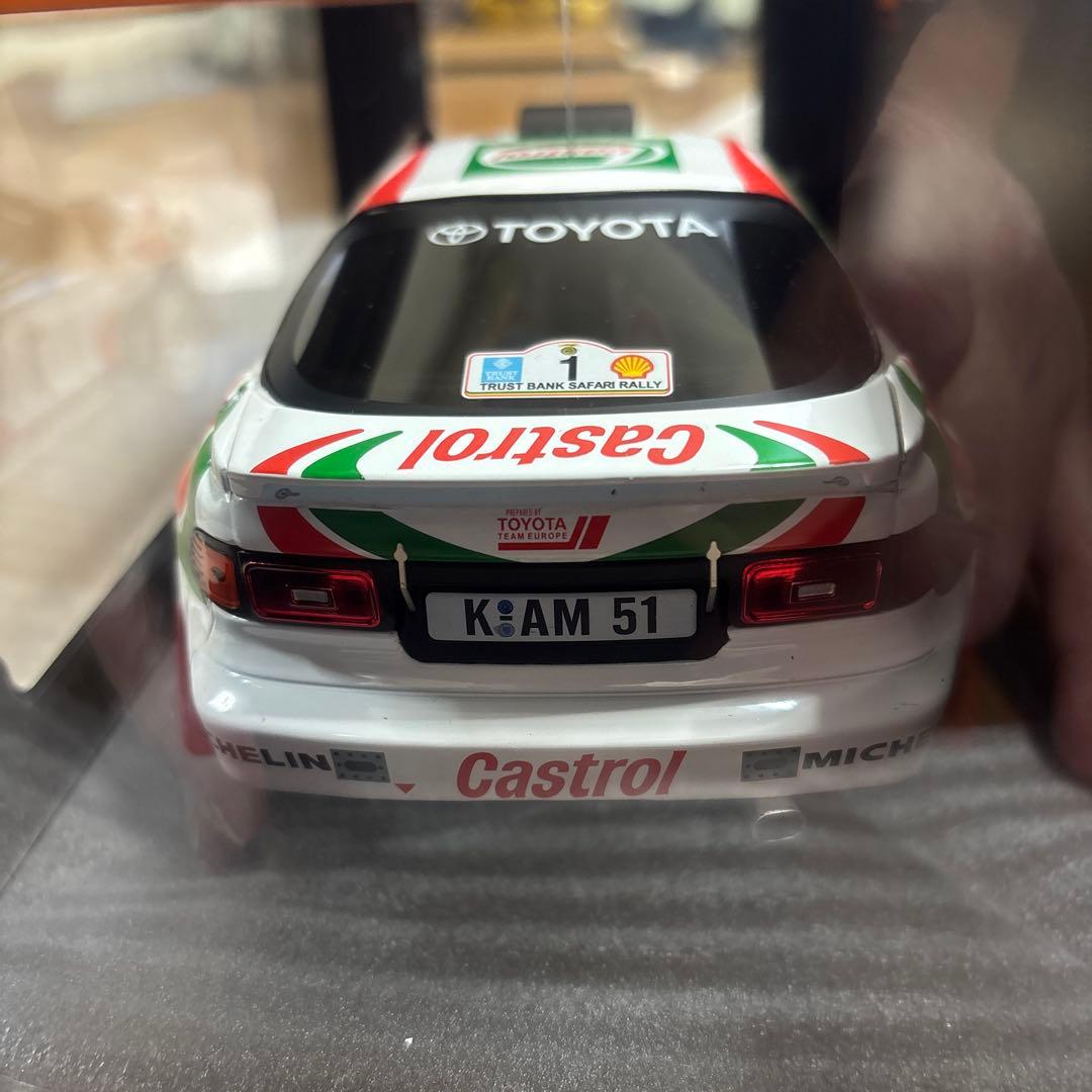 1/18 トヨタ セリカ ターボ 4WD (ST185) サファリラリー優勝
