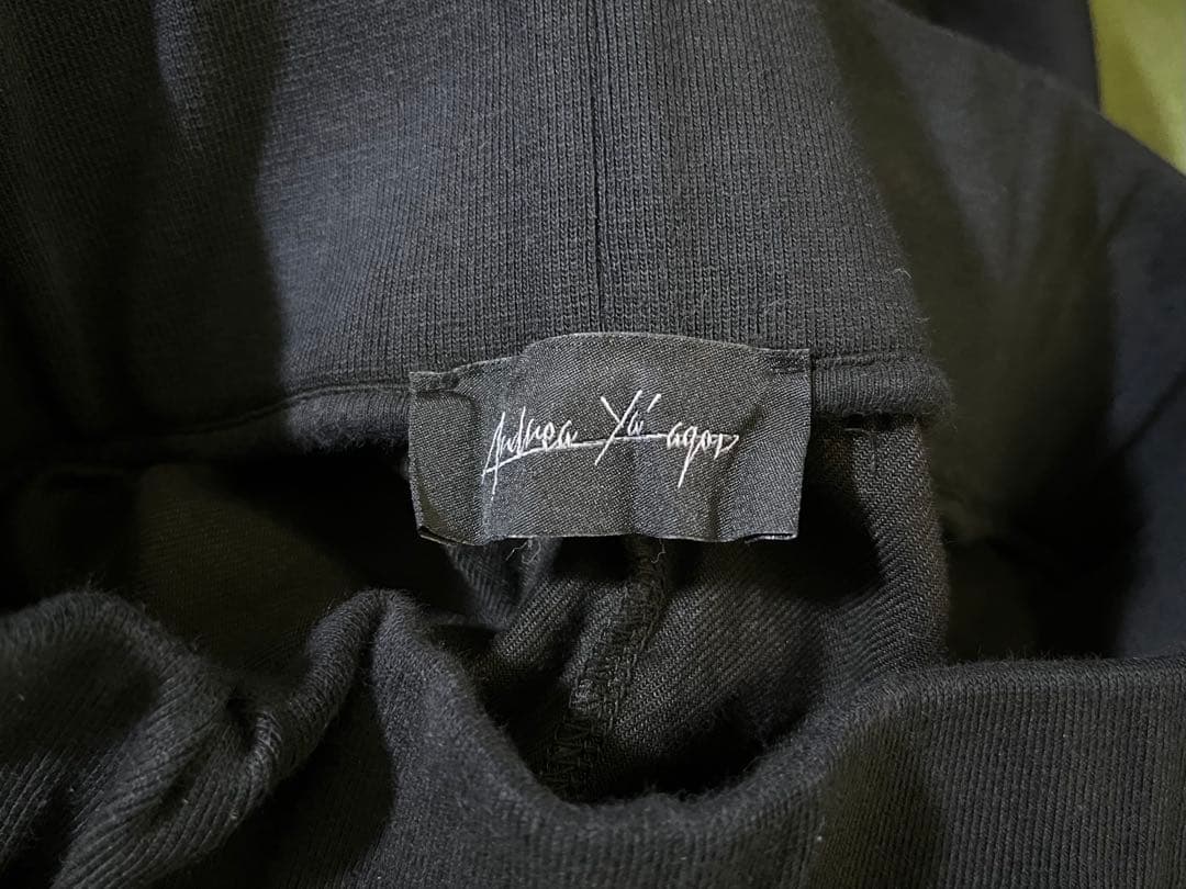 定6.9万☆andrea ya'aqov 綿麻スウェットパンツ アンドレアヤコブ