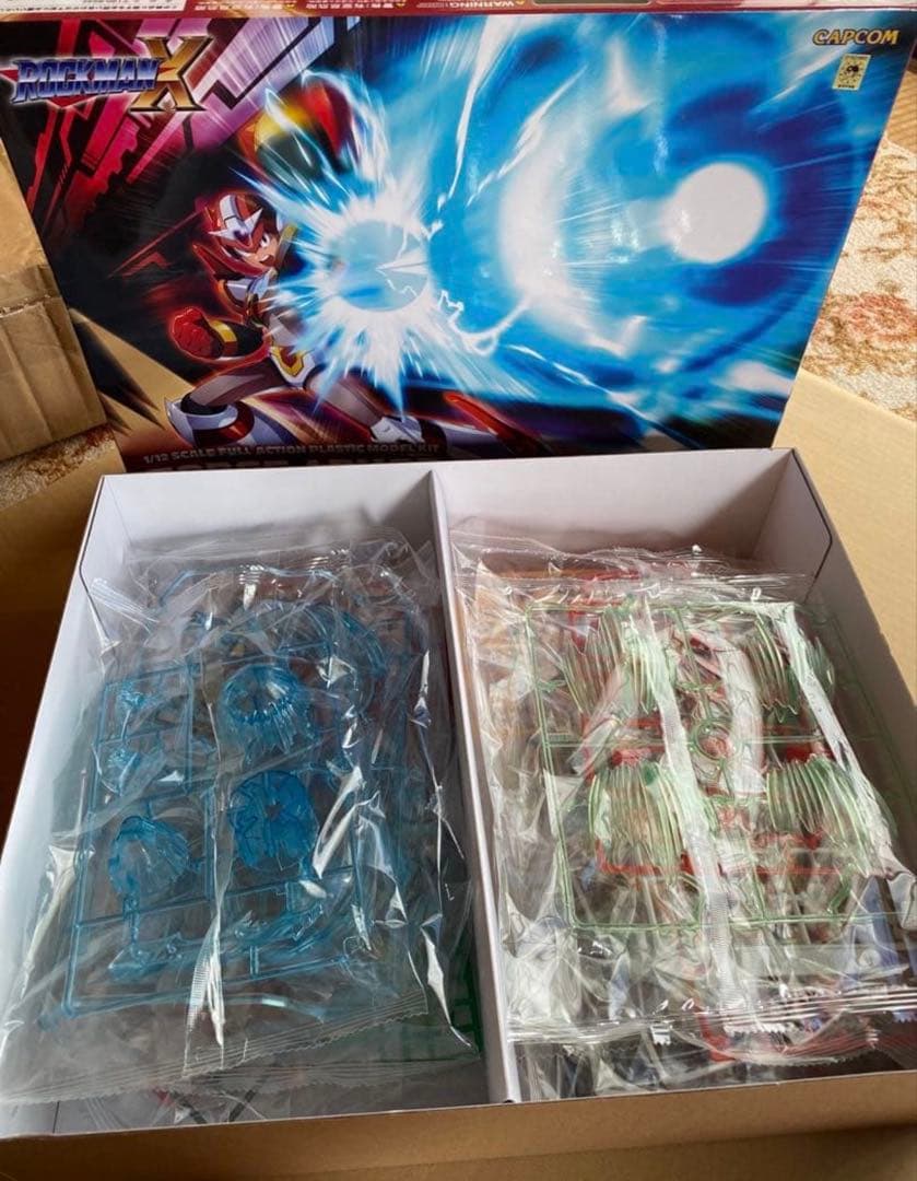 【未開封】コトブキヤ　壽屋　ロックマンX フォースアーマー ライジングファイア