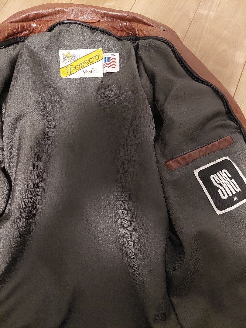 ぴ*ぽ様 swagger schott スワッガー ショット ライダース usa