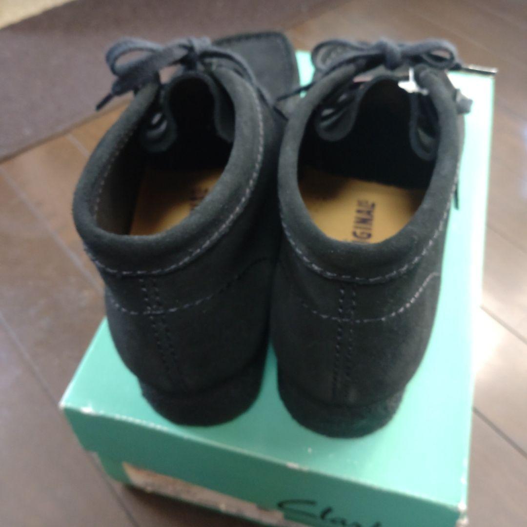 新品 CLARKS クラークス Wallabee メンズ ワラビー ブラック