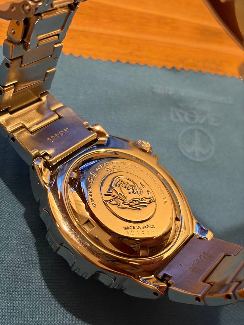 セイコー オレンジモンスター シャークトゥース 4R36