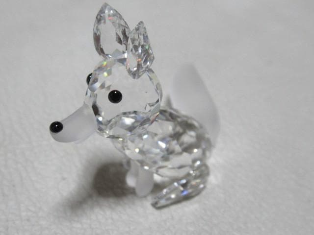 未使用希少2000年廃盤品 オーストリア製◇スワロフスキー『キツネ