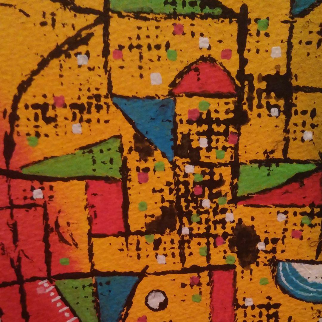 水彩画 「WORKS Another 0ー1」  F 0号