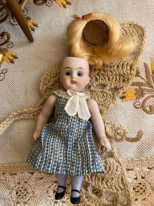 ご専用❇︎アンティークミニョネット✳︎オールビスクドール