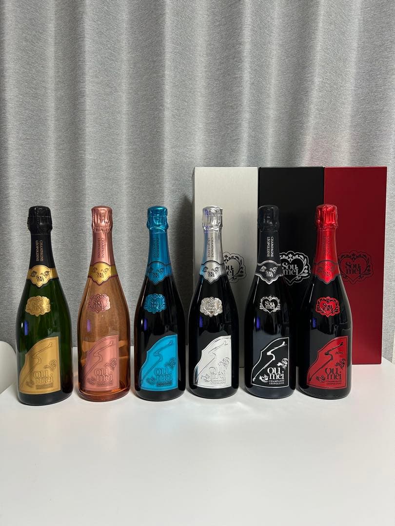 Soumei ソウメイ ダミーボトル 空瓶 ケース付 箱付き 6本セット - メルカリ