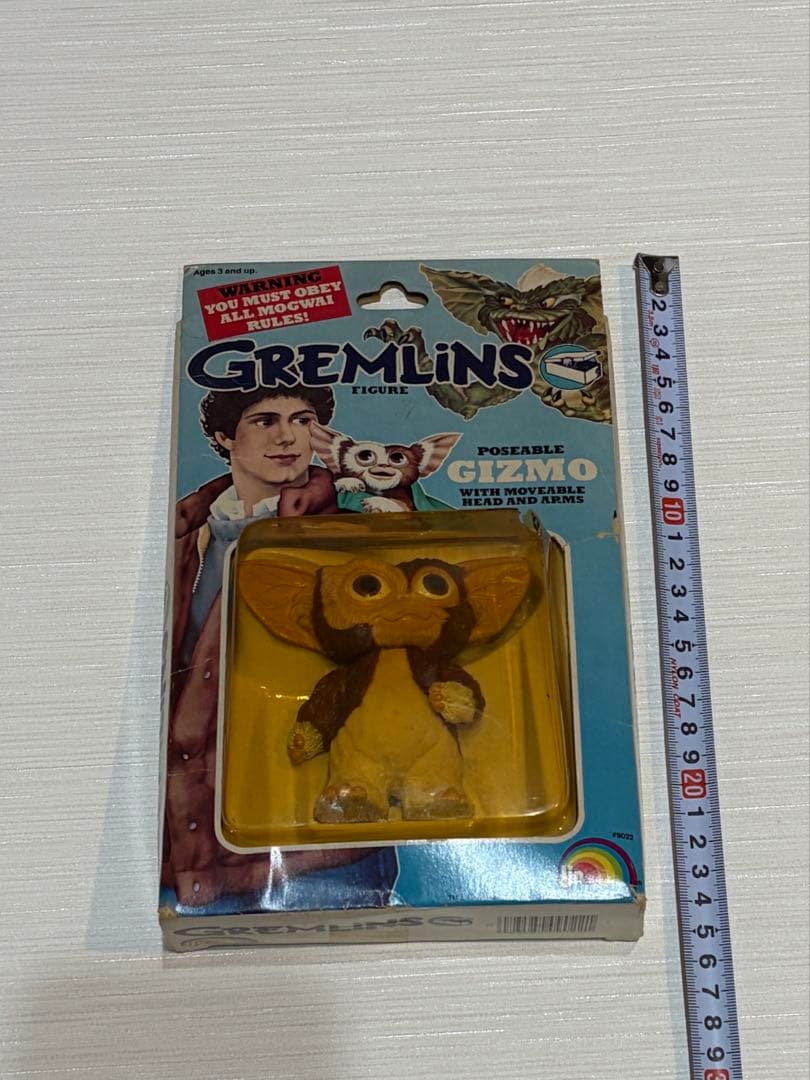 【LJN社製 1984年】GREMLINS ギズモ フィギュア 当時物　箱傷み
