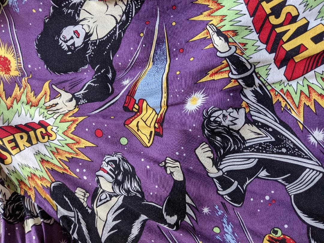 KISS 総柄シャツヒステリックグラマー