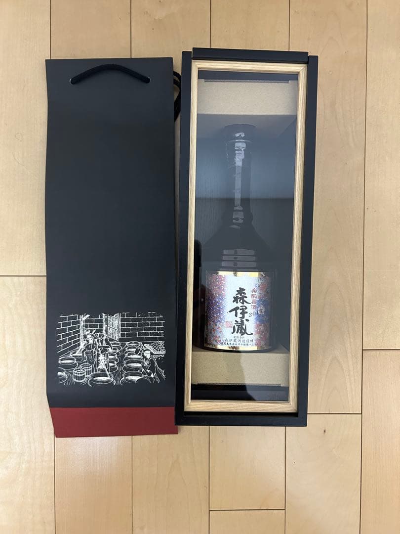 森伊蔵 木箱入り 焼酎 楽酔喜酒 2015 - メルカリ