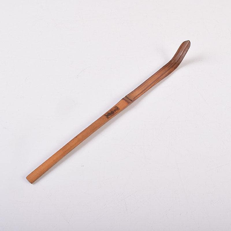 茶道具 不蔵庵龍渓作 茶杓 銘「若緑」 圓能斎書付 共筒