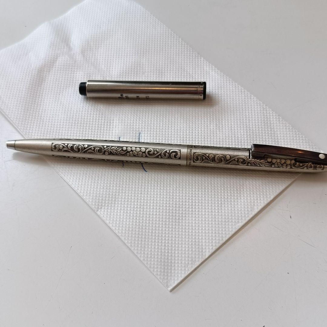 シェーファー スターリングシルバー ボールペン 葡萄柄