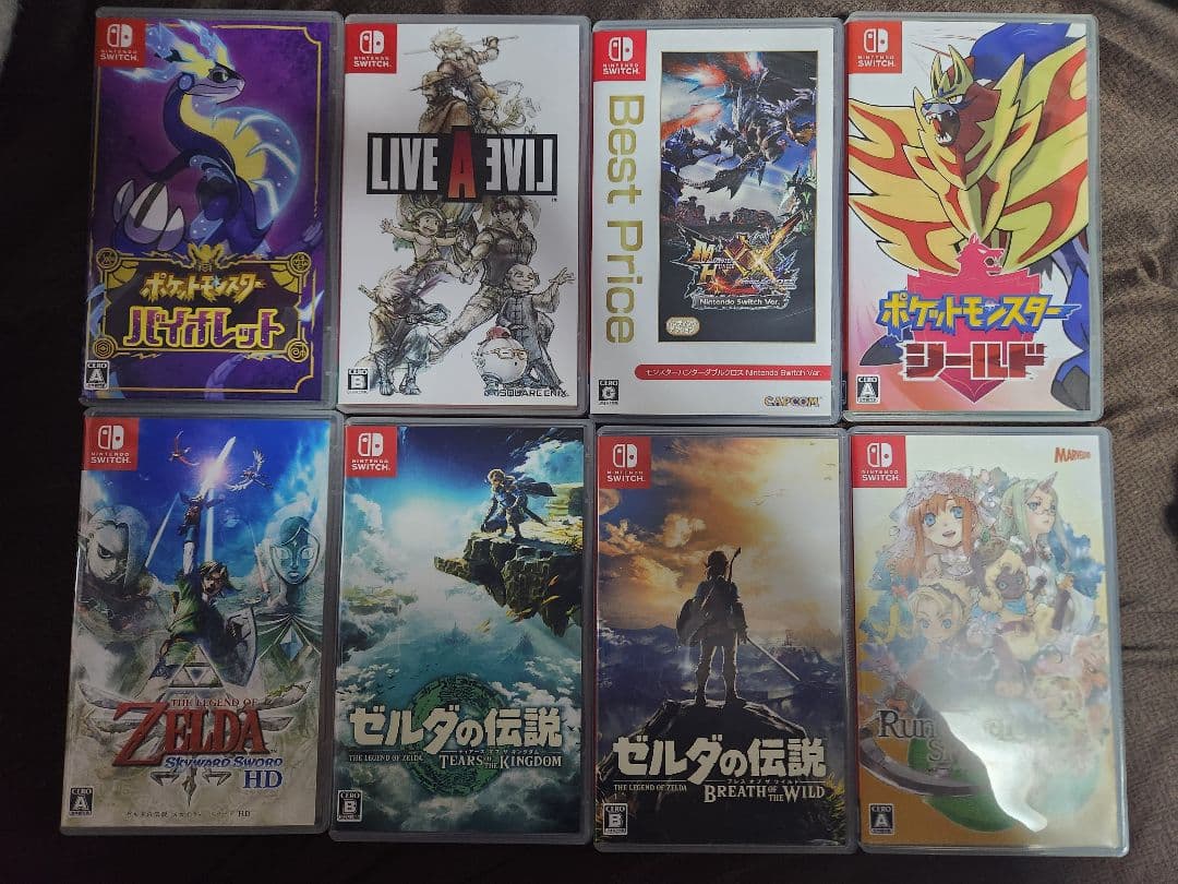 最終値下げ】Nintendo Switch ゲームソフトセット 8本