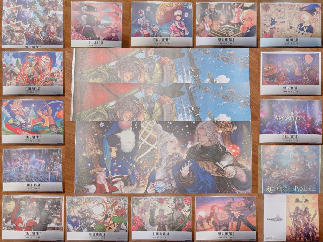 エオルゼアカフェ エオカフェ FF14ランチョンマット オルシュファン 他