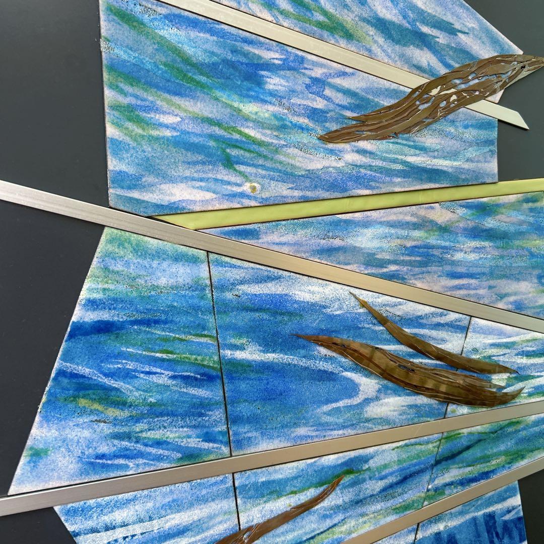 七宝焼 壁画 ③