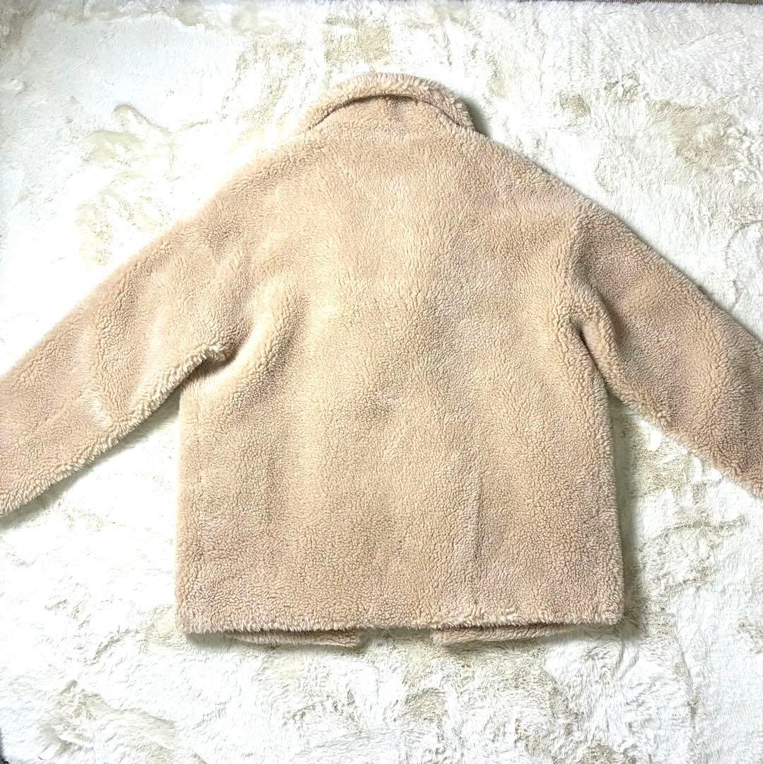 美品✨GINY ジニー SCGINYボアチェスターコート ボアコート ベージュ