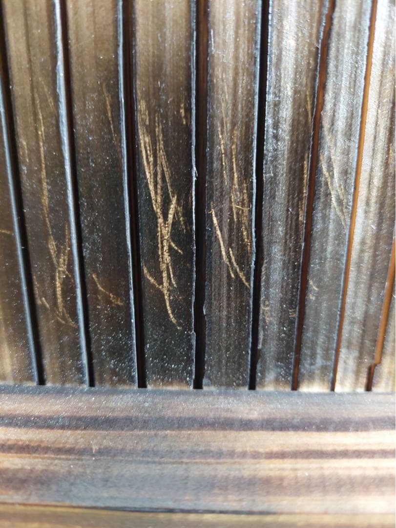 断捨離中　希少　梅里竹芸　シングルベット　竹製　【A-94】