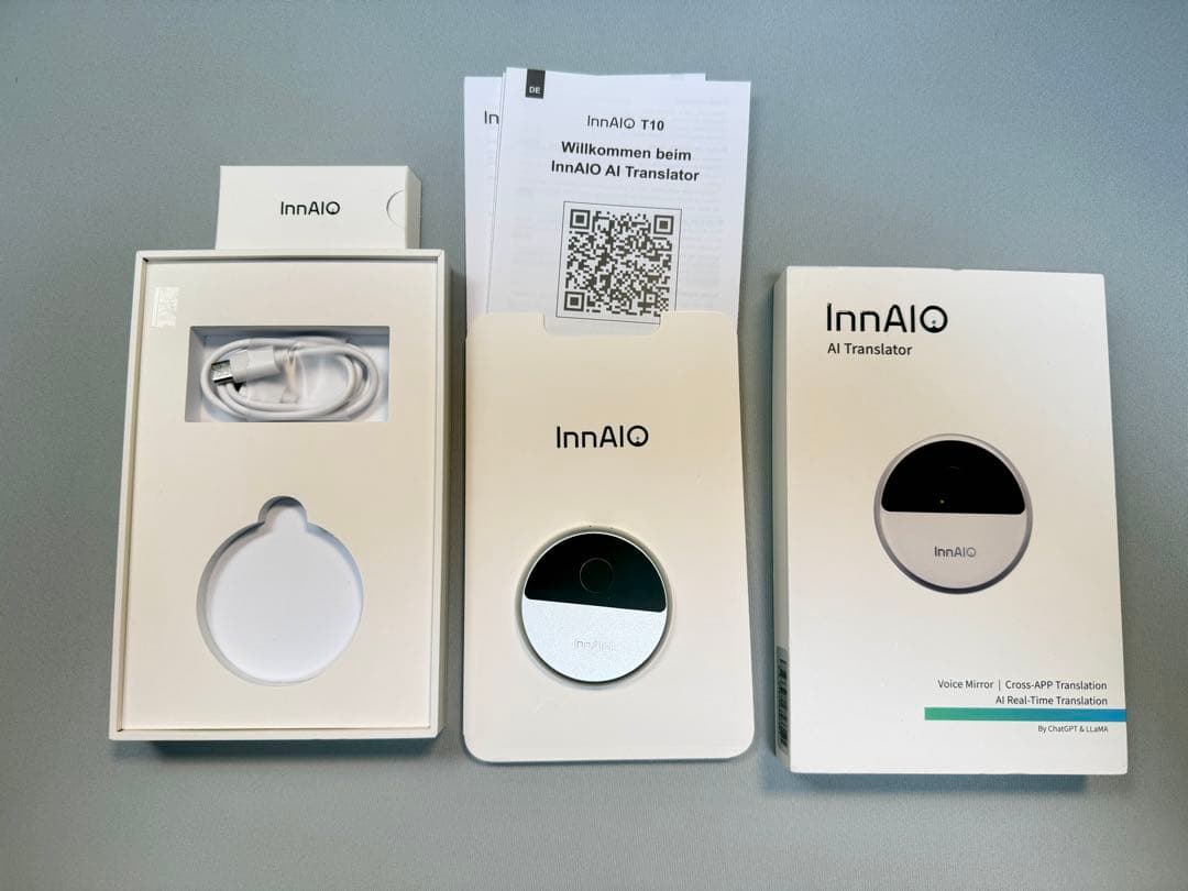 InnAIQ AI Translator 音声翻訳機 - メルカリ