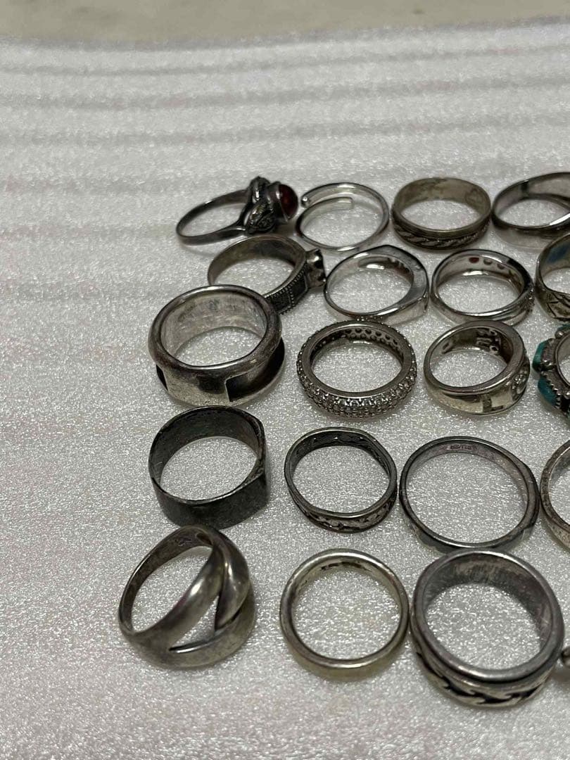ユ*ー様 シルバー925リング33個まとめて