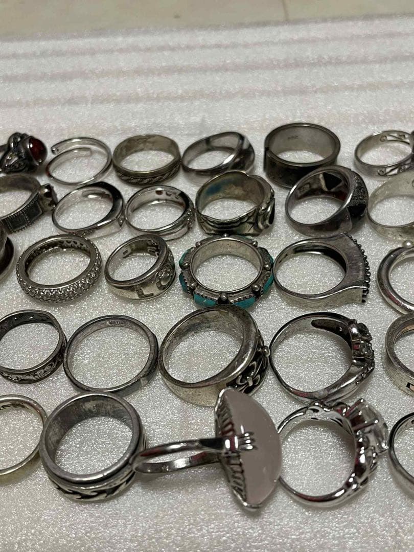 ユ*ー様 シルバー925リング33個まとめて