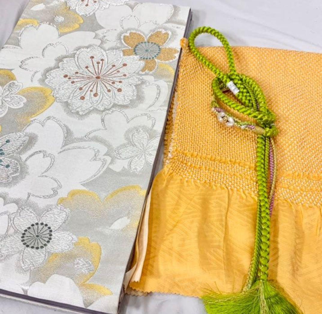 お直し無料☆振袖フルセット(8点)・成人式・辻ヶ花・辻が花・落款入り