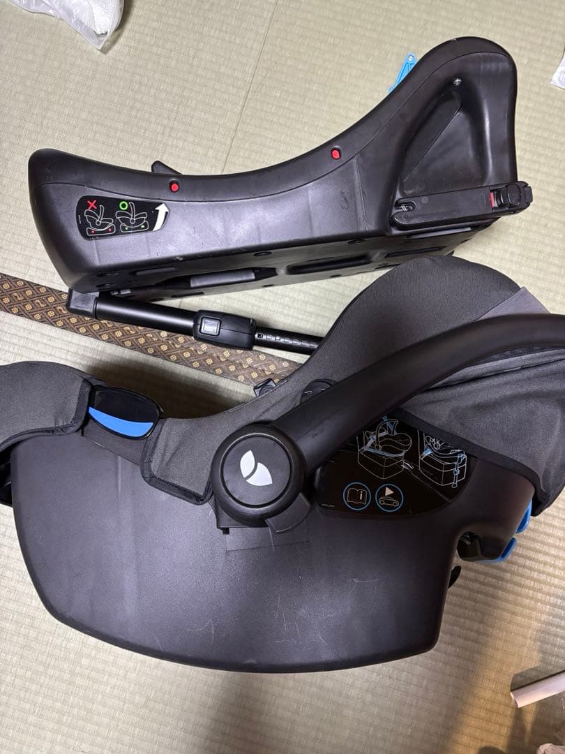 Joie 車用チャイルドシート ベース付き ブラック