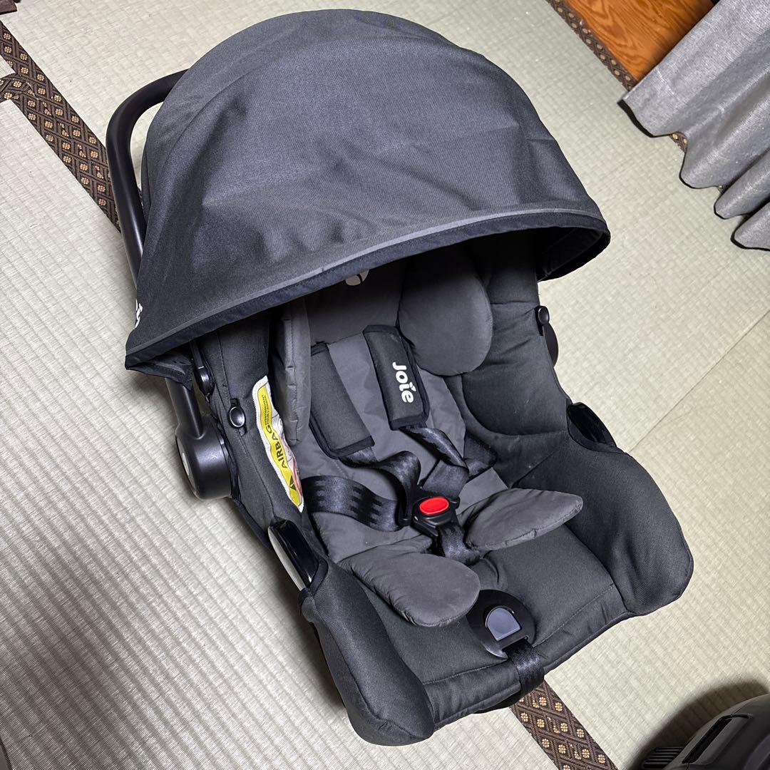Joie 車用チャイルドシート ベース付き ブラック