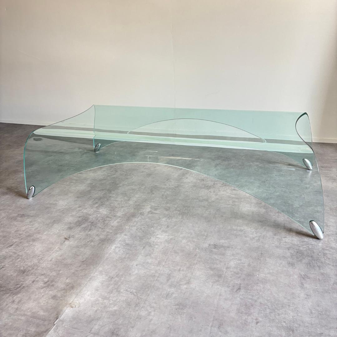 FIAM Italia(フィアムイタリア) ガラステーブル モデルジェニオ 机