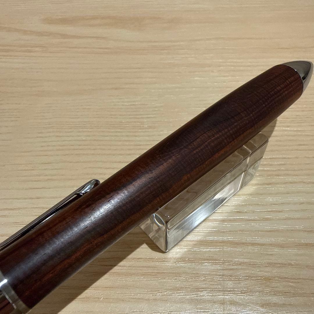 工房楔 グラッソ（多機能ペン） シアメースローズウッド クリップ跡