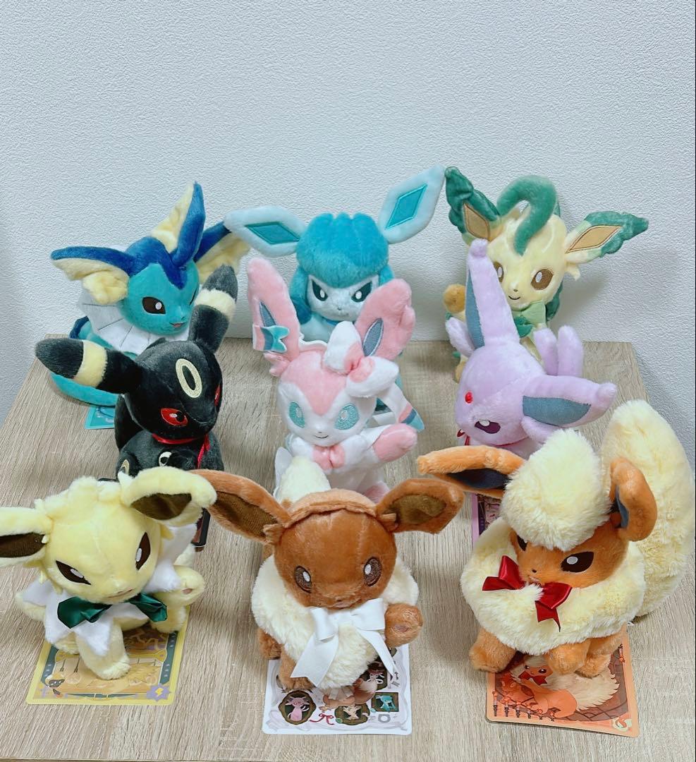 イーブイコレクション Eevee Collection 全9種類 ぬいぐるみ - メルカリ