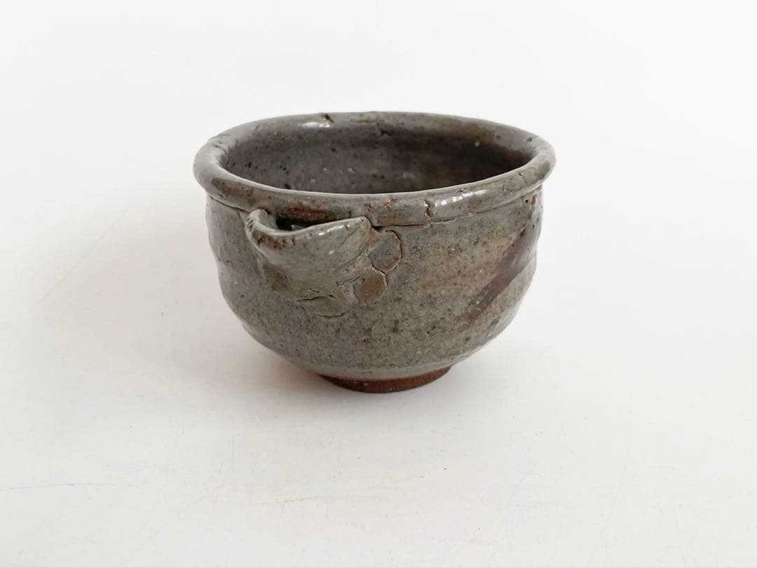 陶芸家 中川自然坊 絵唐津 片口 箱なし 丸田宗彦 西岡良弘 古唐津