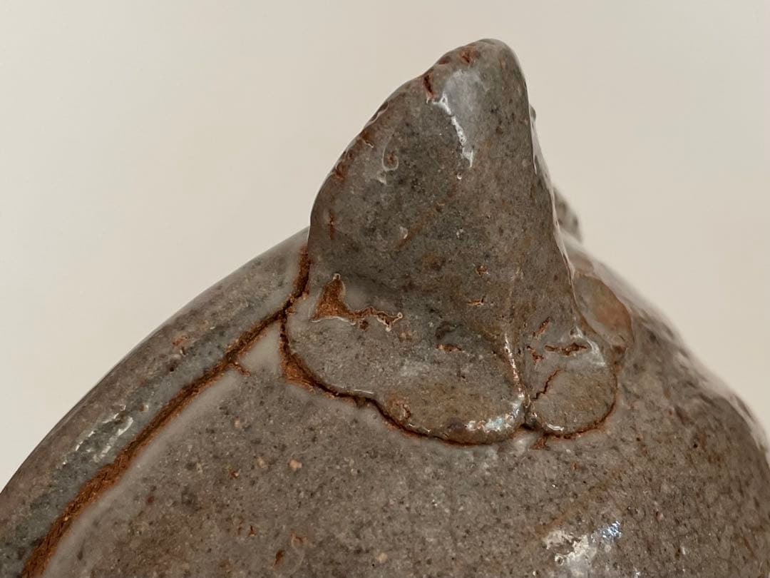 陶芸家 中川自然坊 絵唐津 片口 箱なし 丸田宗彦 西岡良弘 古唐津