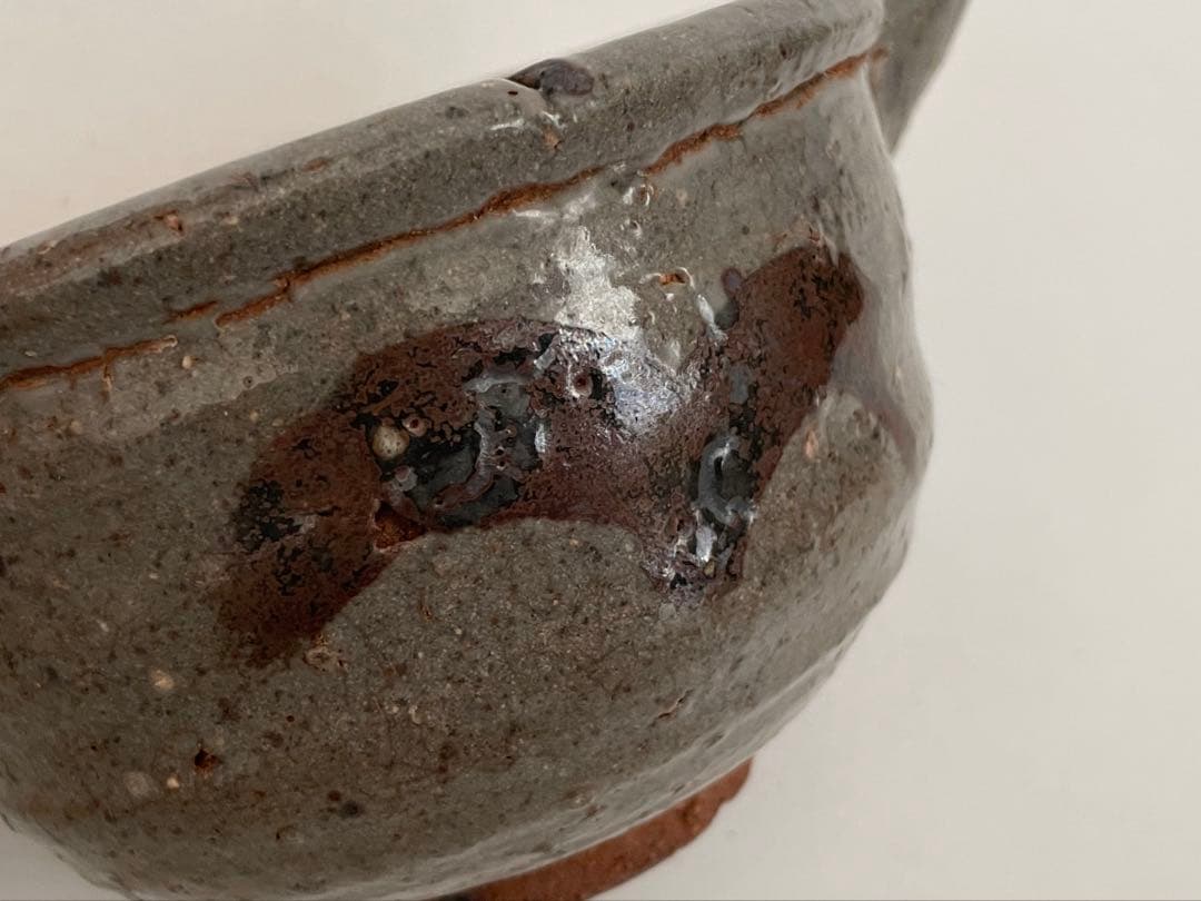 陶芸家 中川自然坊 絵唐津 片口 箱なし 丸田宗彦 西岡良弘 古唐津