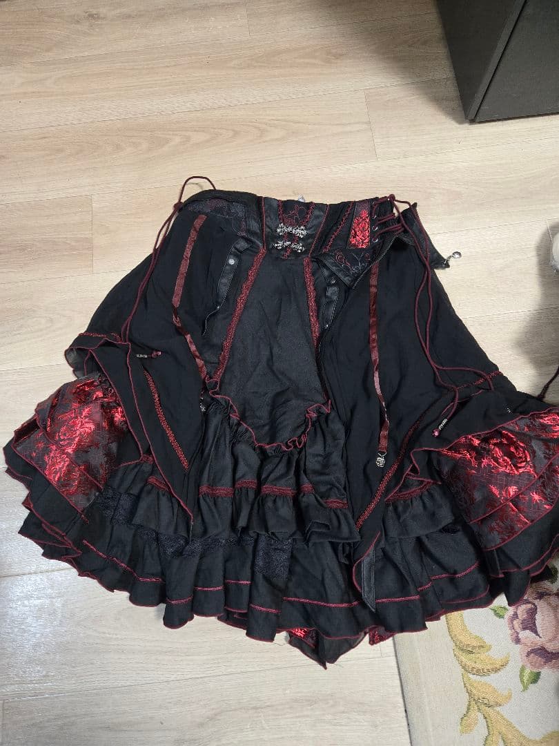 ozz☆ozz on☆チャイナスカート（赤）