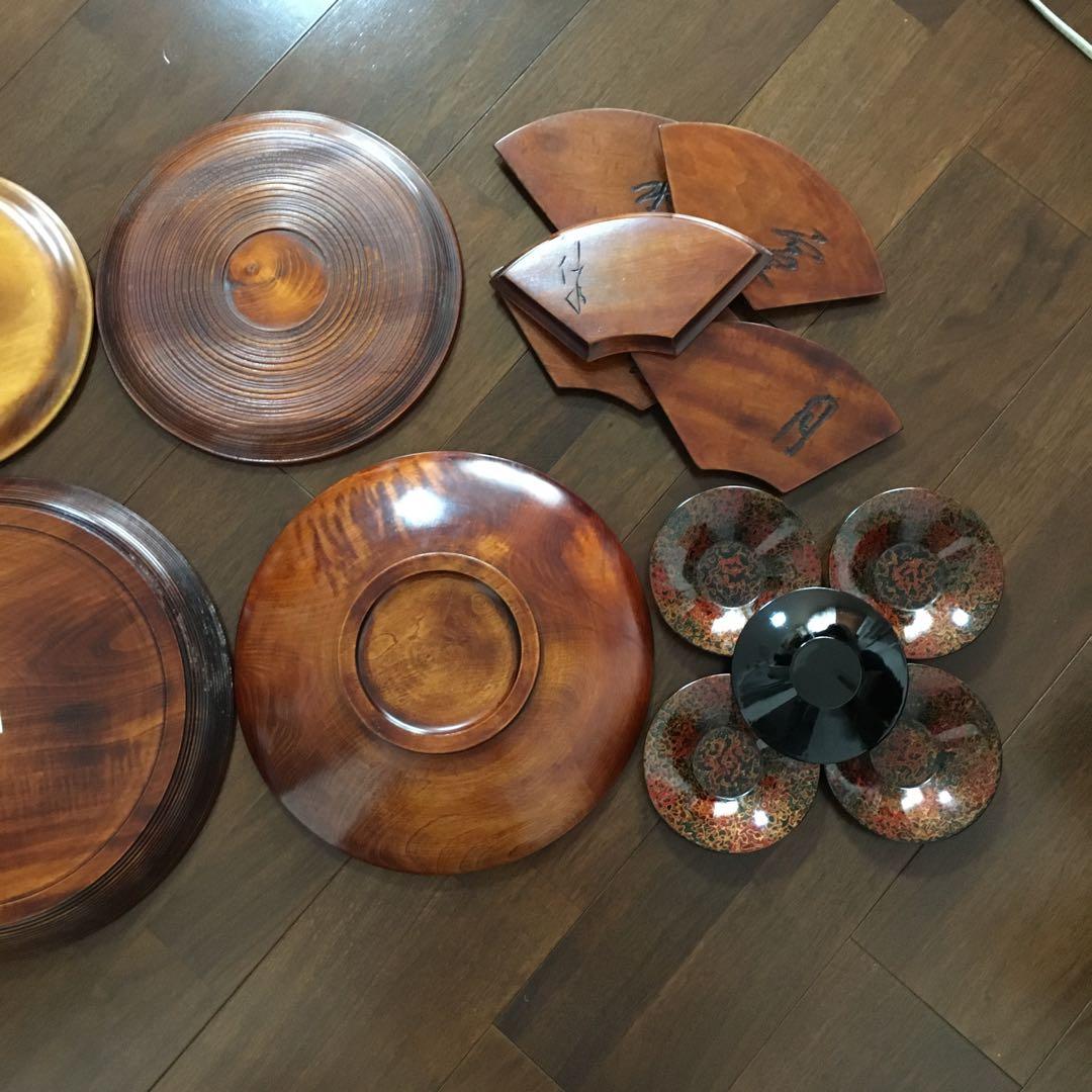 seitusmei　烏城彫　讃岐彫　讃岐漆器　A.B.C.D