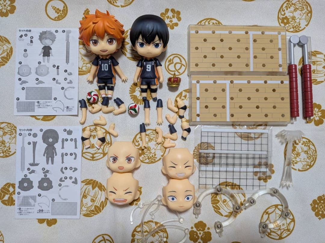 ハイキュー！！　ねんどろいど　日向　影山　月島　山口