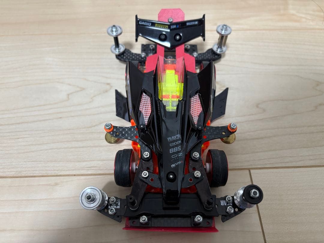 t*n様 MSフレキ ネオファルコン ピットボックス ミニ四駆 完成品 慣らし